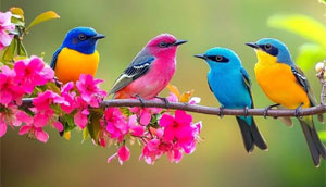 types of birds in india